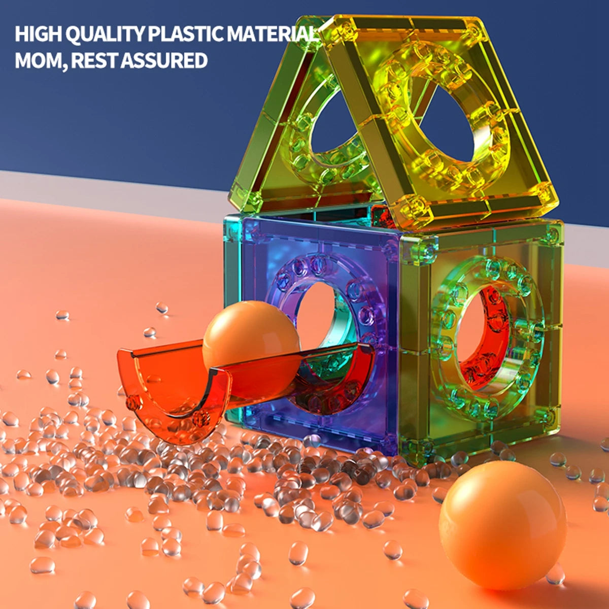 Magnetic Building Blocks Sets, 5.5cm