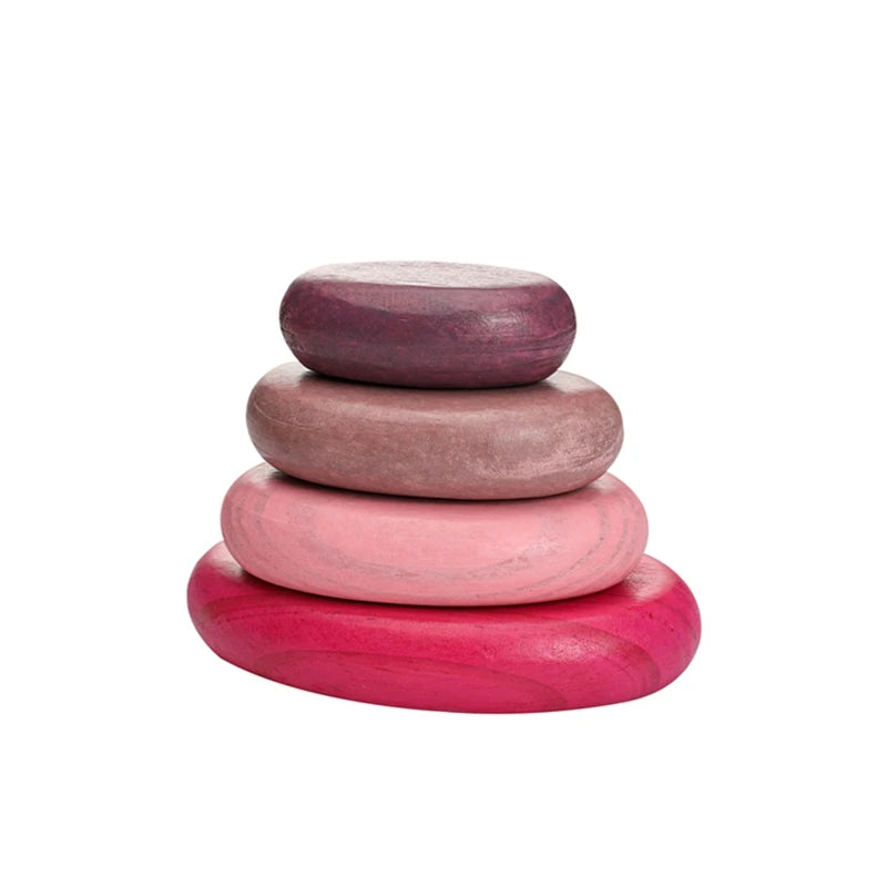 Wooden Stacking Balance Stones
