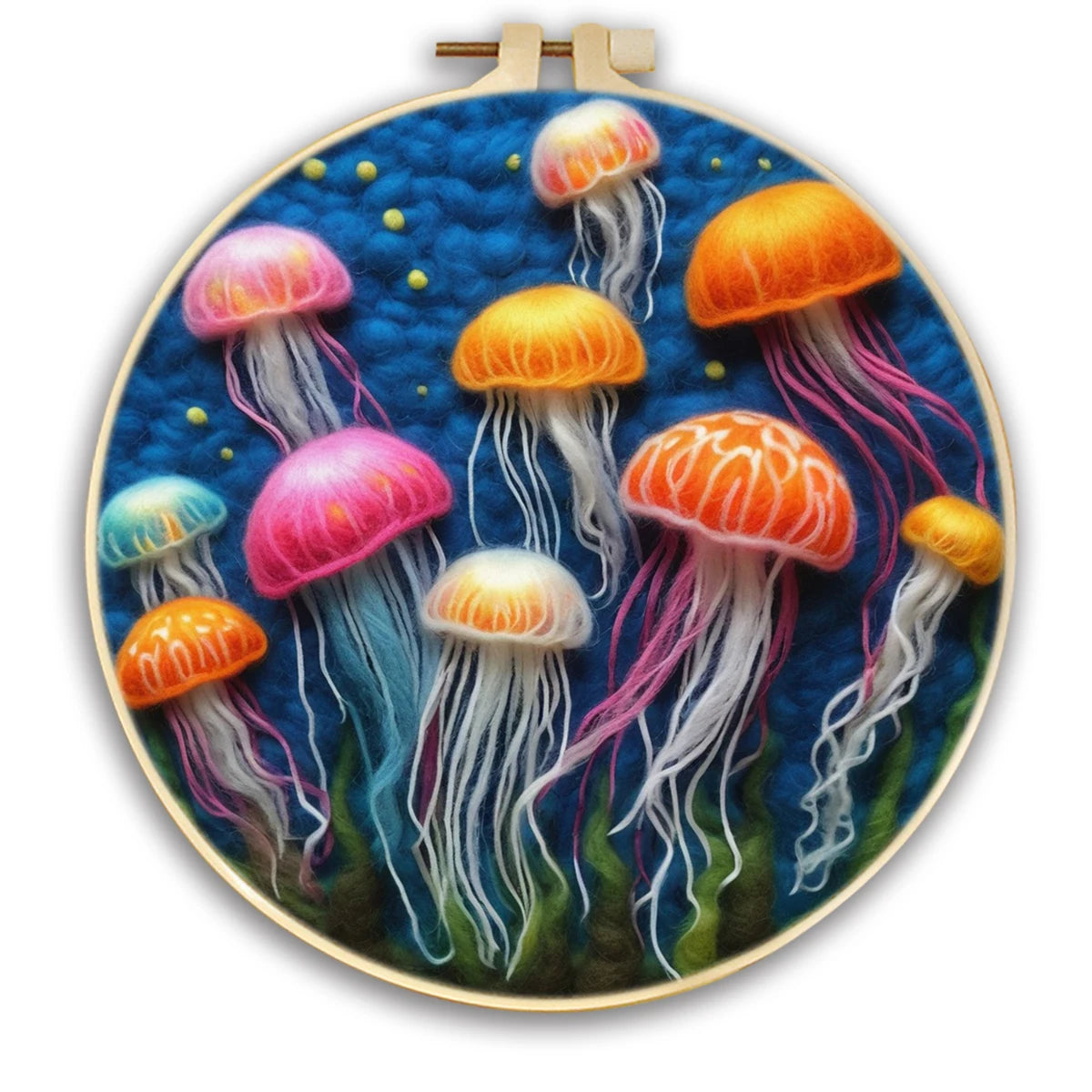 Wool Felting Painting Kits - Animals