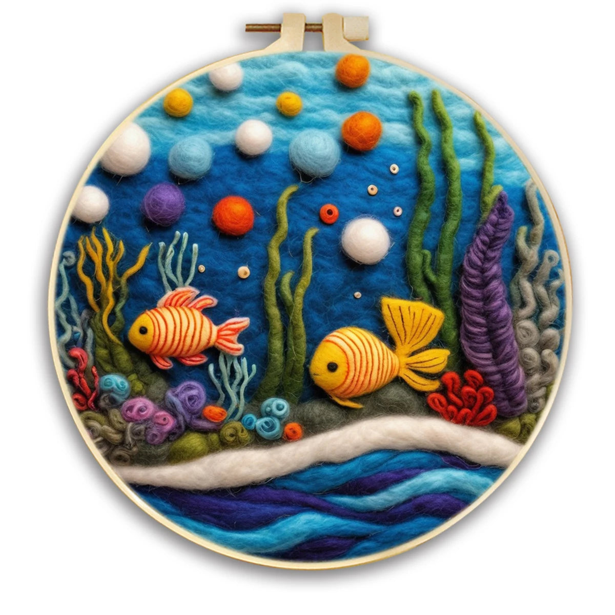 Wool Felting Painting Kits - Animals