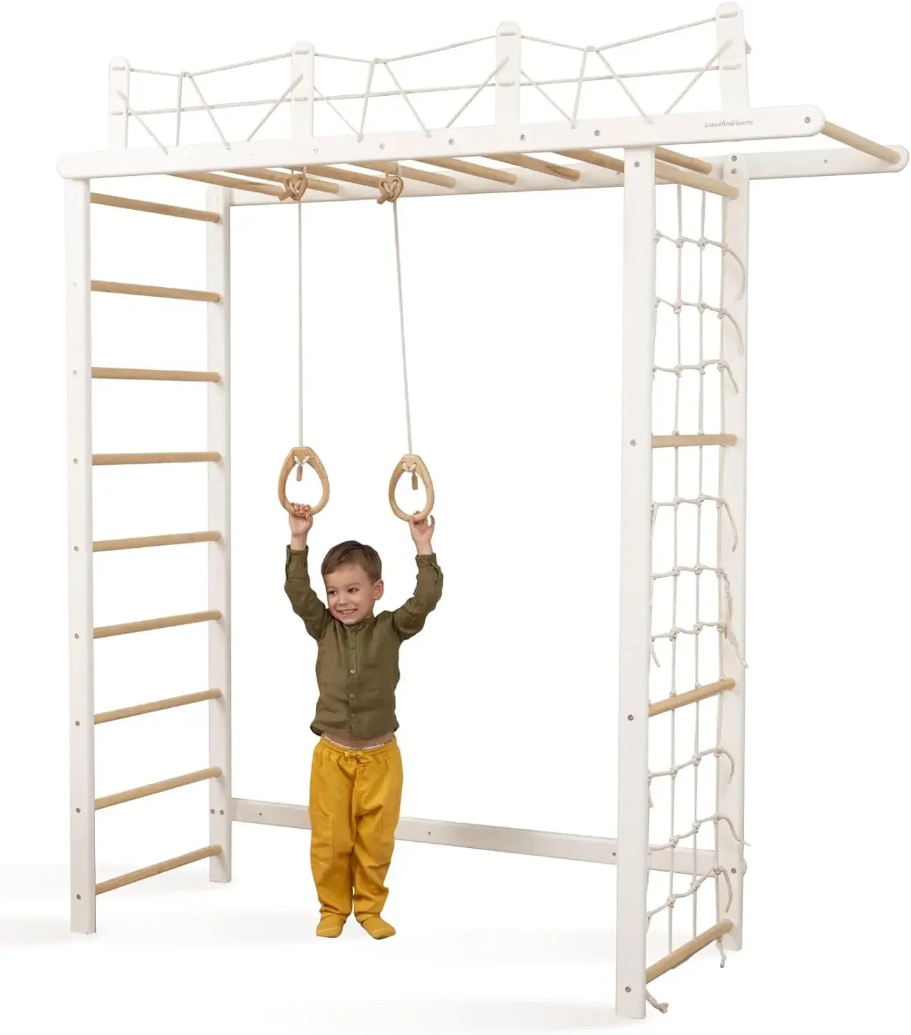 Indoor Climbing Swedish Ladder Jungle Gym Set