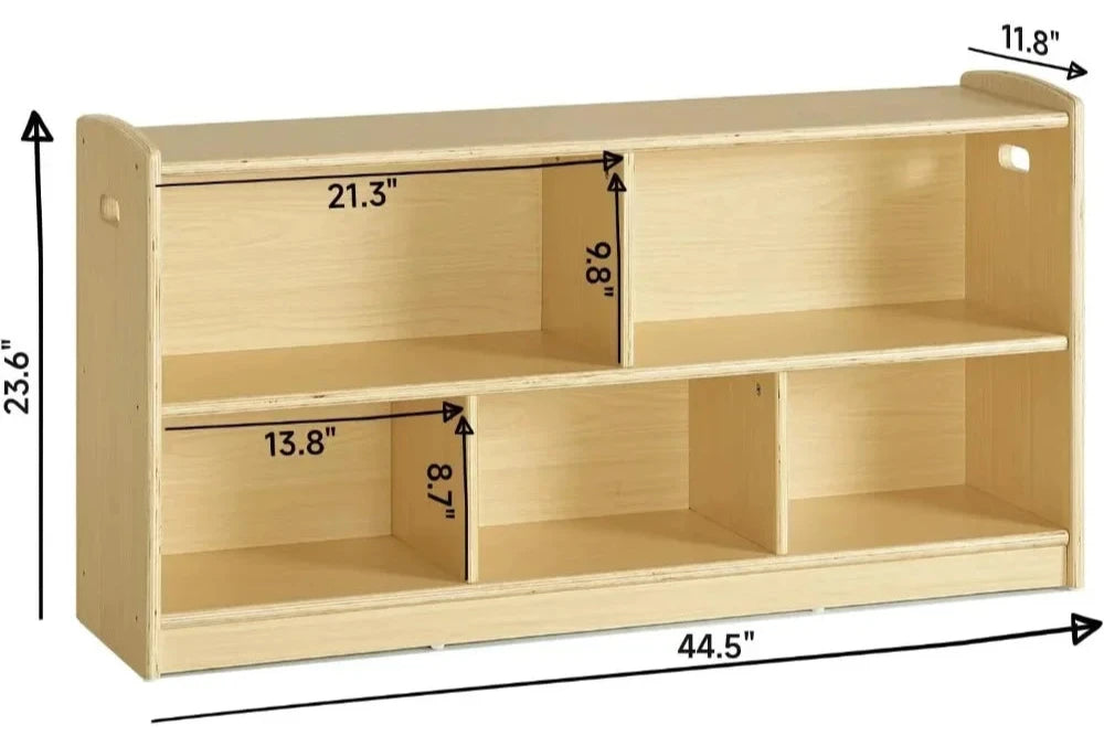 Bookshelf & Toy Organiser for Toddlers and Kids