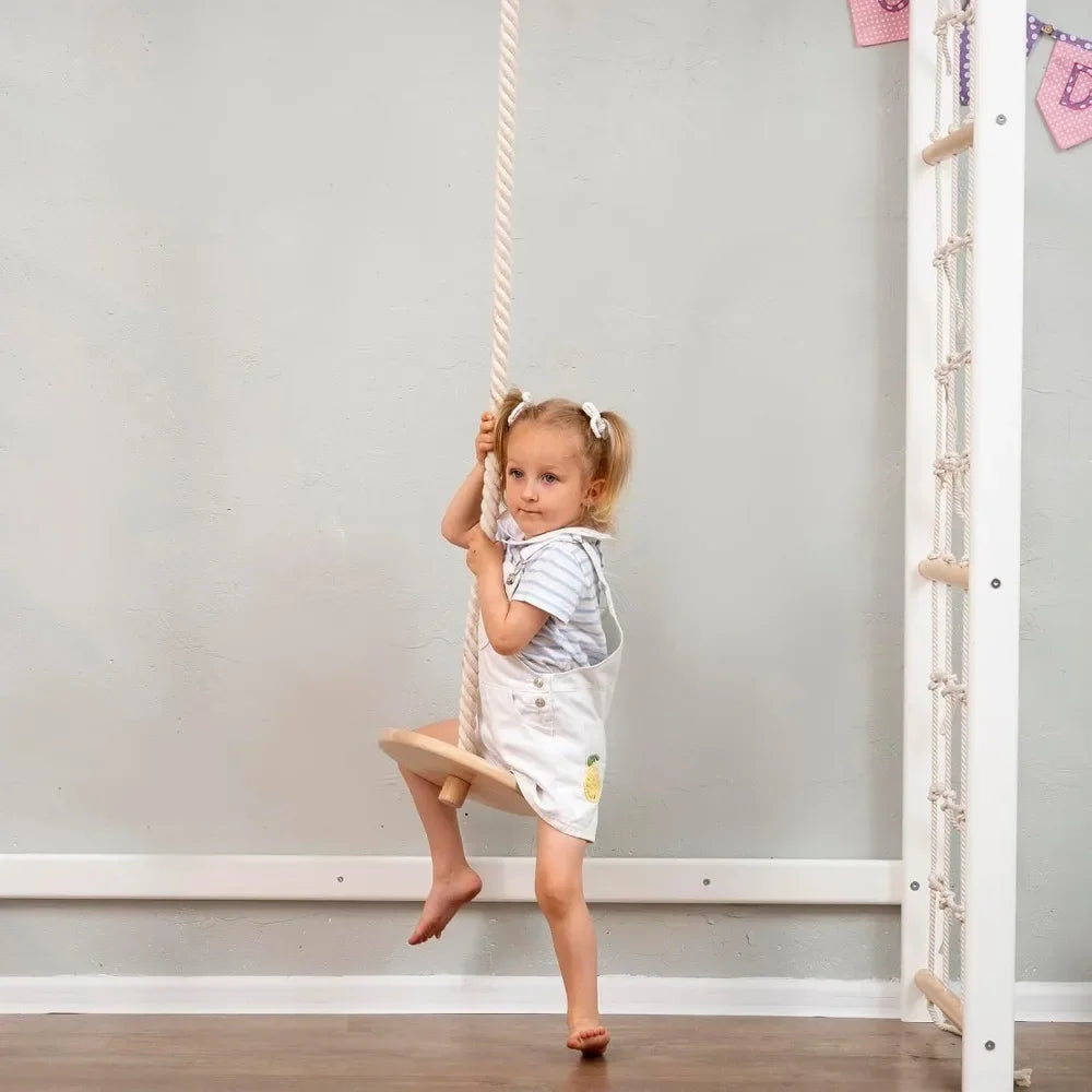 Indoor Climbing Swedish Ladder Jungle Gym Set