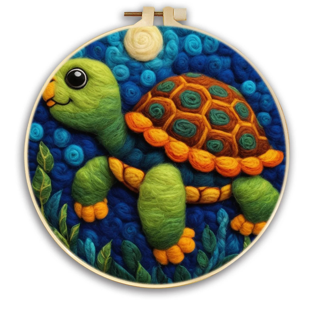 Wool Felting Painting Kits - Animals