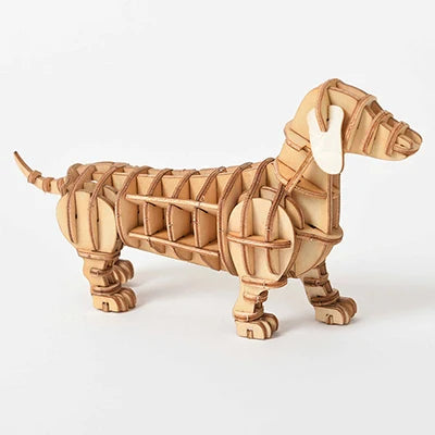 STEM 3D Wooden Skeleton Model Puzzle Sets - Animals, Birds and Sea Creatures