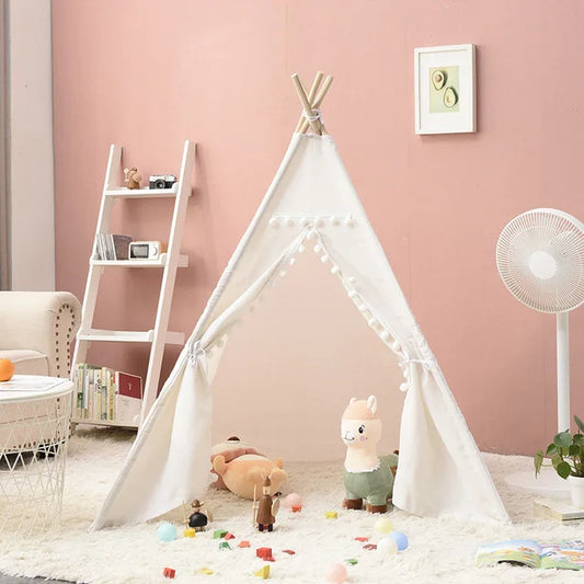 1.3m Kids' Play Teepee Tent