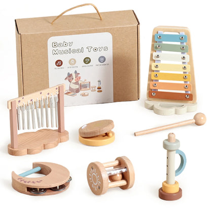 Montessori Wooden Musical Instruments Set
