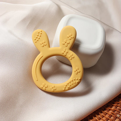 Silicone Carrot & Bunny Shape Baby Teether