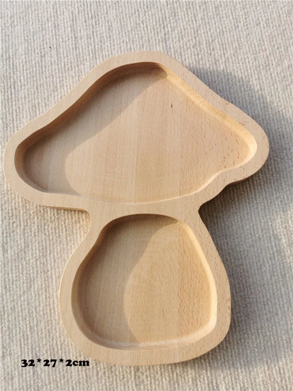 Wooden Montessori Trays for Kids – Ideal for Open-Ended Play & Early Learning