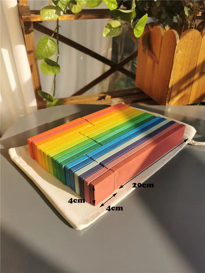 Large Wooden Building Stacking Cube & Block Sets