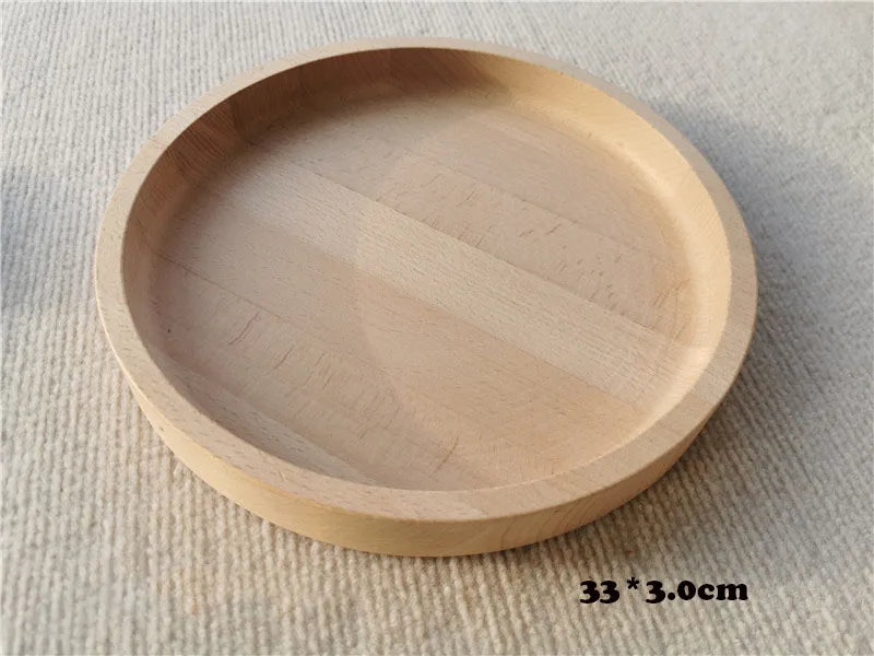 Wooden Montessori Trays for Kids – Ideal for Open-Ended Play & Early Learning