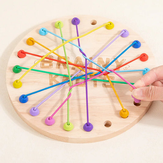 Kids Rope Knot Logic Game – Sensory Brain Teaser
