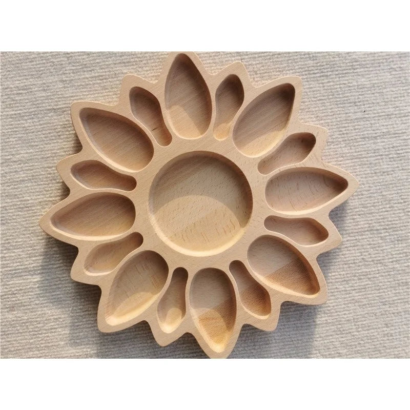 Wooden Montessori Trays for Kids – Ideal for Open-Ended Play & Early Learning