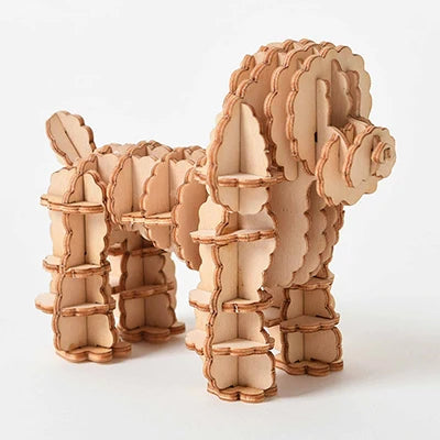 STEM 3D Wooden Skeleton Model Puzzle Sets - Animals, Birds and Sea Creatures