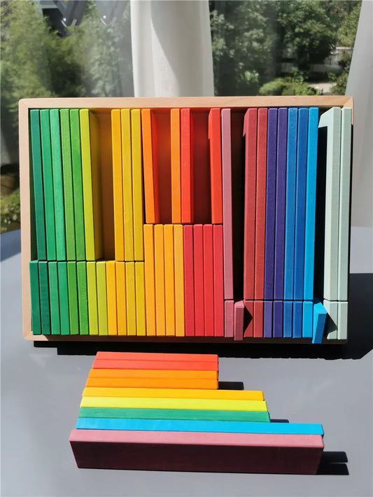 Large Wooden Building Stacking Cube & Block Sets