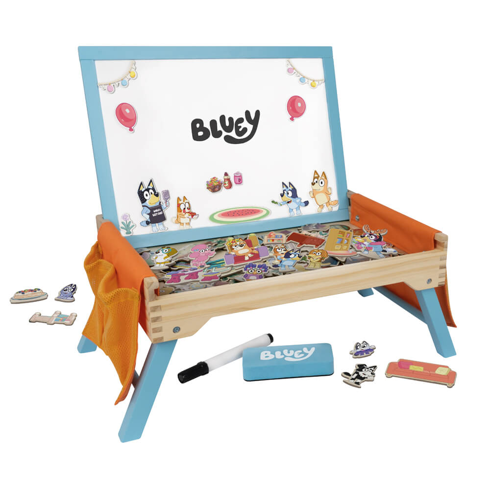 Bluey Wooden Creation Station with 100 magnets
