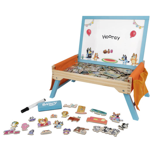 Bluey Wooden Creation Station with 100 magnets