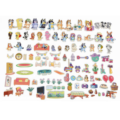 Bluey Wooden Creation Station with 100 magnets
