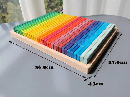 Large Wooden Building Stacking Cube & Block Sets
