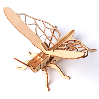 STEM 3D Wooden Skeleton Model Puzzle Sets - Insects
