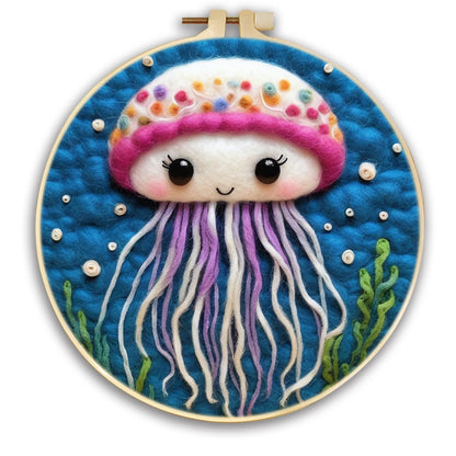 Wool Felting Painting Kits - Animals