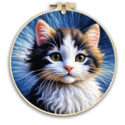 Wool Felting Painting Kits - Animals